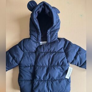 6-12m navy baby coat